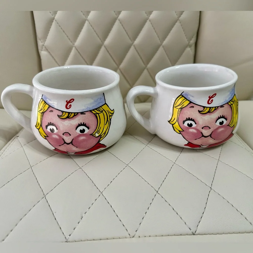 CAMPBELL’S soup Vintage 1998 collectible soup mugs 2 bowls